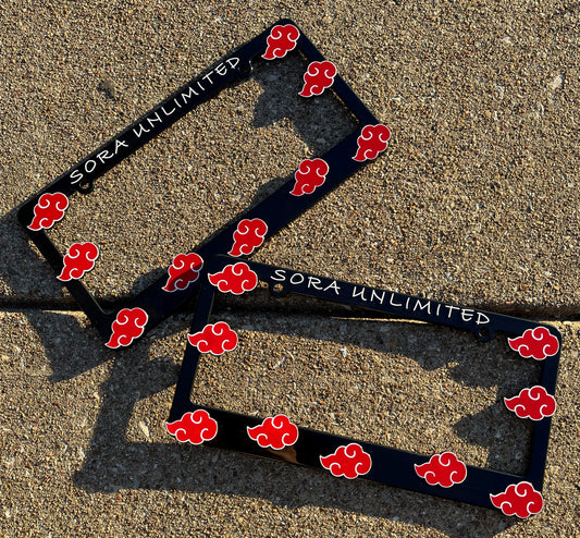 Red Akatsuki Cloud Frame