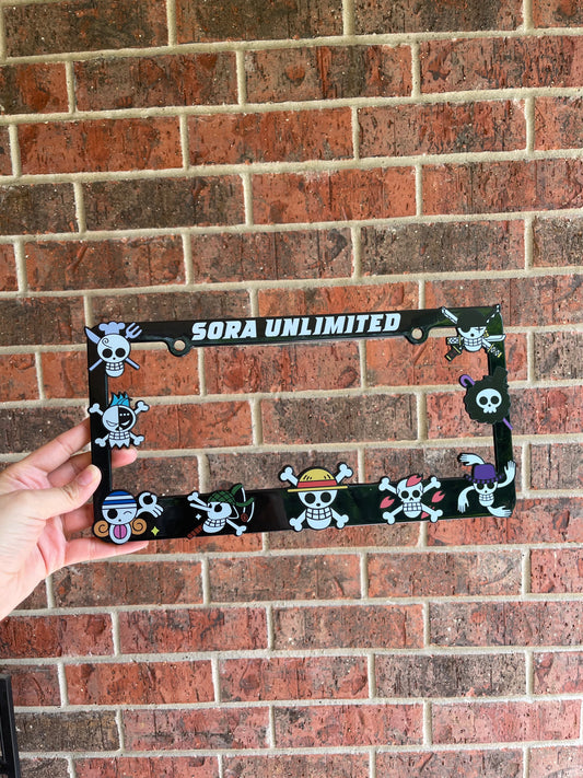 One Piece License Plate