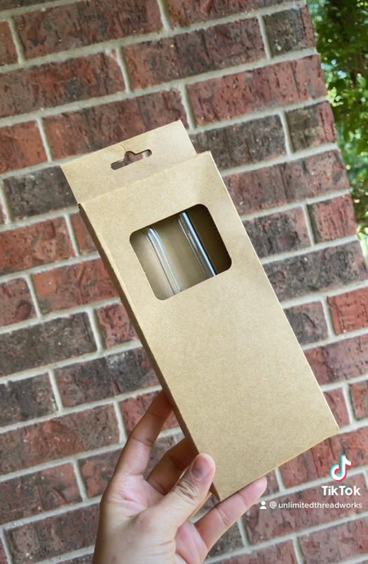 Glass Straw Packet