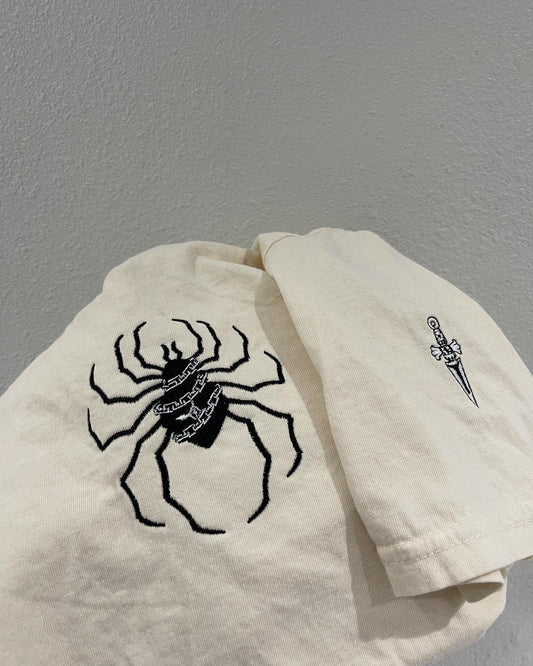 Spiders T-Shirt In Ivory